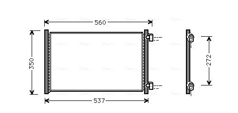 Ava Cooling Airco condensor FT5214