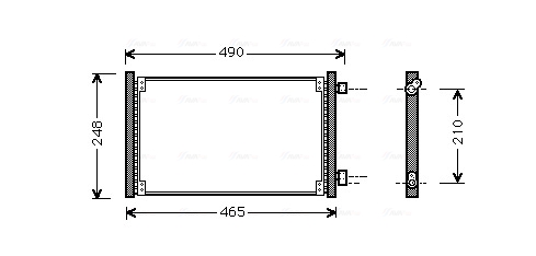 Ava Cooling Airco condensor FT5223