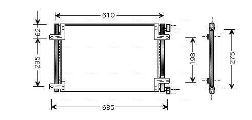 Ava Cooling Airco condensor FT5255