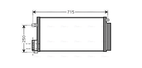 Ava Cooling Airco condensor FTA5310D