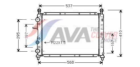 Ava Cooling Radiateur FTA2094