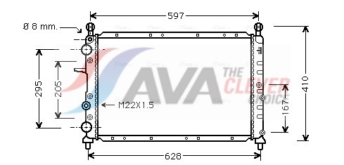 Ava Cooling Radiateur FTA2096