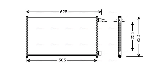 Ava Cooling Airco condensor FTA5256