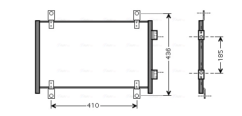 Ava Cooling Airco condensor FTA5302