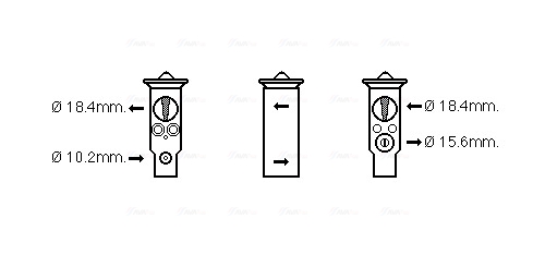 Ava Cooling Airco expansieklep HD1257