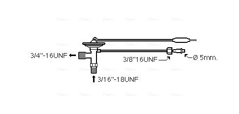 Ava Cooling Airco expansieklep HD1272