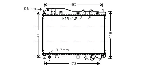Ava Cooling Radiateur HD2204
