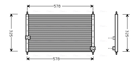 Ava Cooling Airco condensor HD5062