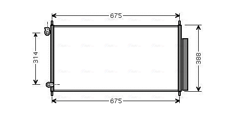 Ava Cooling Airco condensor HD5185D