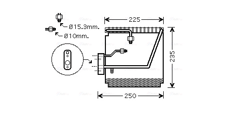 Ava Cooling Airco verdamper HDV198