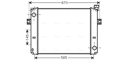 Ava Cooling Radiateur HRT2061