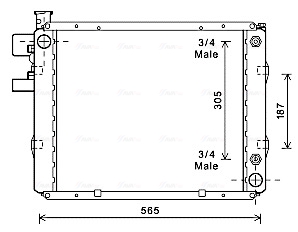 Ava Cooling Radiateur HRT2120