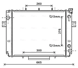 Ava Cooling Radiateur HRT2123