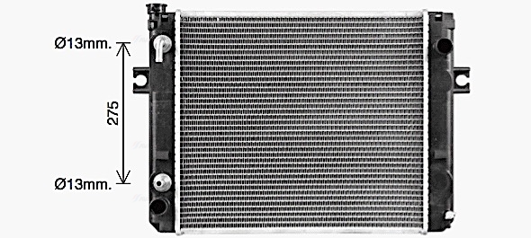 Ava Cooling Radiateur HS2002