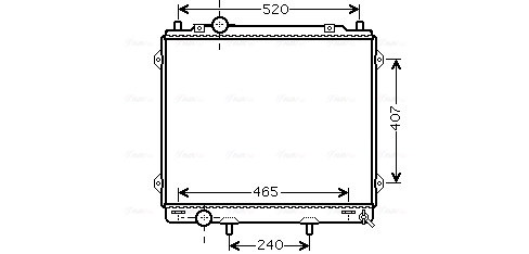 Ava Cooling Radiateur HY2163