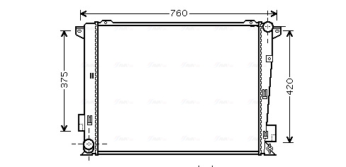 Ava Cooling Radiateur HY2191