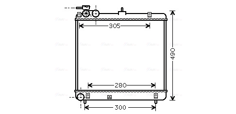 Ava Cooling Radiateur HY2192