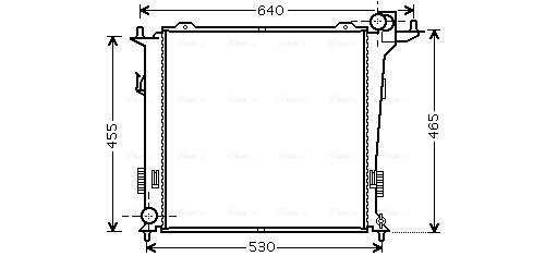 Ava Cooling Radiateur HY2207