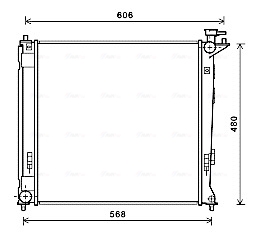 Ava Cooling Radiateur HY2284