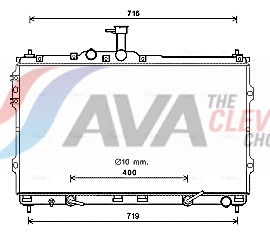 Ava Cooling Radiateur HYA2402