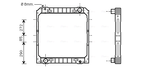 Ava Cooling Radiateur IV2039