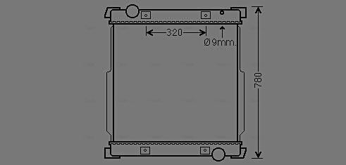 Ava Cooling Radiateur IV2134