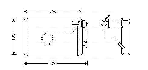 Ava Cooling Kachelradiateur IV6013