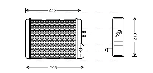Ava Cooling Kachelradiateur IV6032