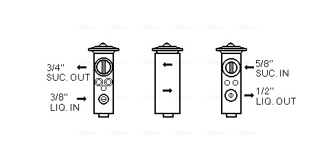 Ava Cooling Airco expansieklep JD1029