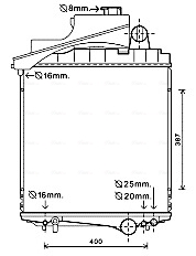 Ava Cooling Radiateur JD2038