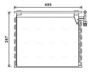 Ava Cooling Airco condensor JD5052