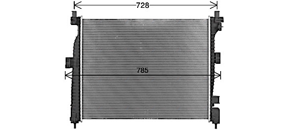 Ava Cooling Radiateur JE2088