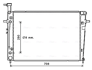 Ava Cooling Radiateur KA2251