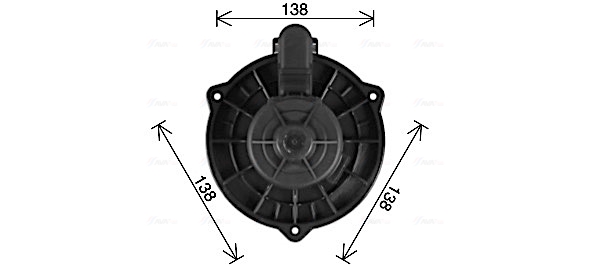 Ava Cooling Kachelventilator KA8315