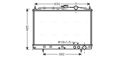 Ava Cooling Radiateur KAA2037