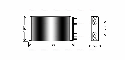 Ava Cooling Kachelradiateur LA6019