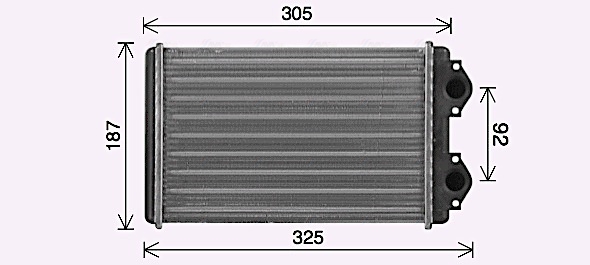 Ava Cooling Kachelradiateur LA6034