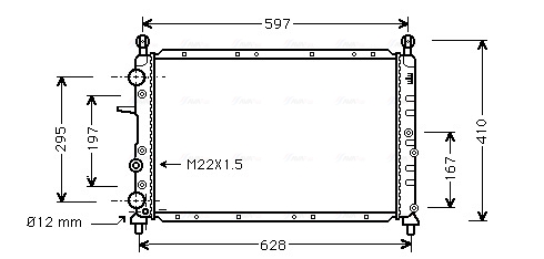 Ava Cooling Radiateur LC2050