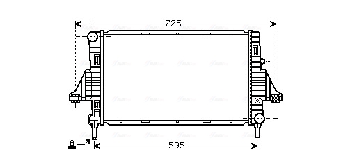 Ava Cooling Radiateur MCA2006