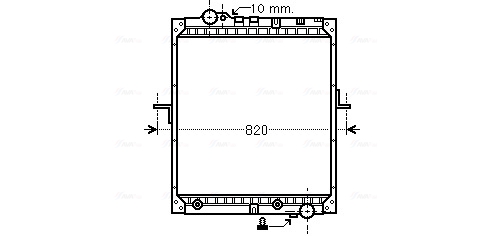 Ava Cooling Radiateur ME2103