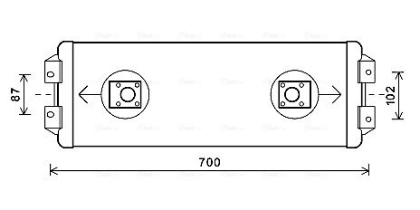Ava Cooling Oliekoeler motorolie ME3281