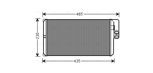 Ava Cooling Kachelradiateur ME6231