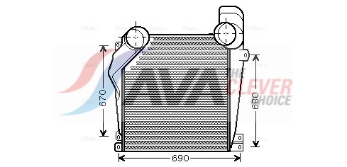 Ava Cooling Interkoeler MEA4226