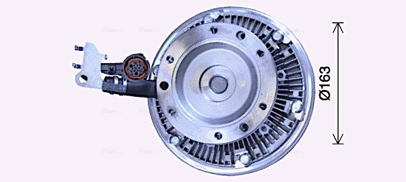 Ava Cooling Visco-koppeling MEC319