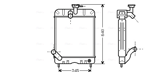 Ava Cooling Radiateur MF2001