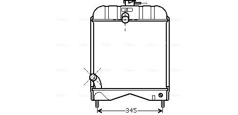 Ava Cooling Radiateur MF2012