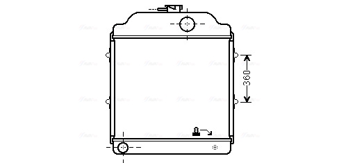 Ava Cooling Radiateur MF2014