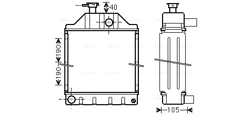 Ava Cooling Radiateur MF2018