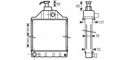 Ava Cooling Radiateur MF2038