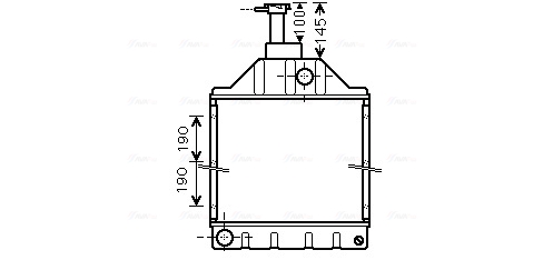 Ava Cooling Radiateur MF2041